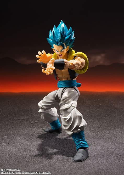 set contents main body, three optional expression parts, four pairs of optional hands. S.H.Figuarts Dragon Ball Super - Super Saiyan God Super Saiyan Gogeta Figure - One Sixth Outfitters