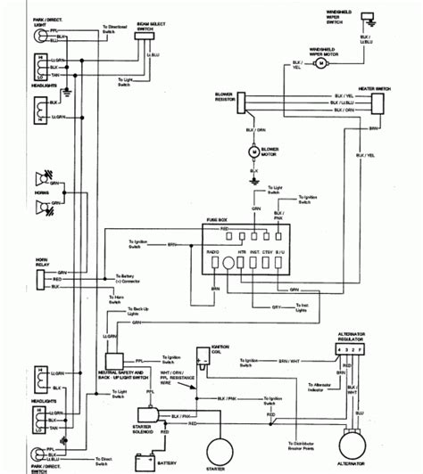 Chevy 350 Wiring Diagram