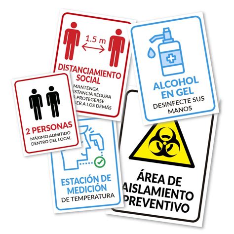 Other times, new variants emerge and persist. Carteles Adhesivos de Prevención y Señalización - Covid-19 ...