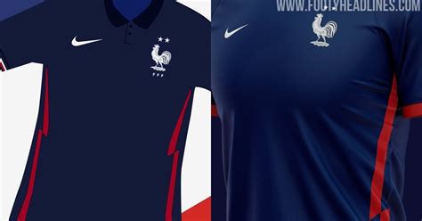The kit is a lighter shade of blue than recent nike kits, and the main design element is a stripe created blending three rows of exagons of different dimensions (representing france, which is often referred. Based On Leaked Info | 2 Possible Nike France EURO 2020 ...