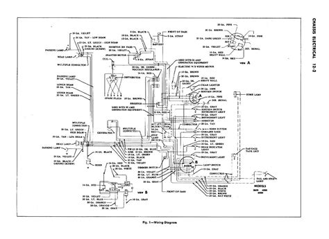 1959 Chevy Truck Wiring Diagram 1958 58 1959 59 1960 60 Ford Truck