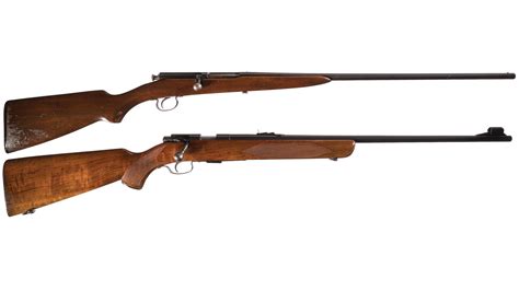 Two Winchester Bolt Action Long Guns Rock Island Auction