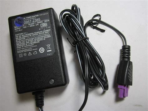 Hp 0957 2385 Ac Dc Power Supply Adapter 22v 455ma For Uk