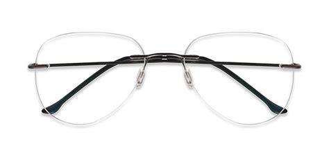 mirar clear rimless aviator eyeglasses e13c12159 ₹1498