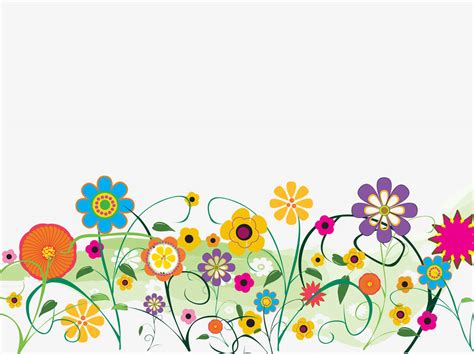 Pink Spring Flowers Vector Png Images Spring Flowers Clipart Small