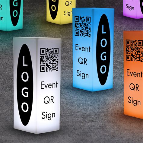 These Customizable Light Boxes Can Be Printed With A Qr Code To Create