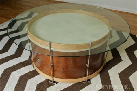 Salvaged Drum Coffee Table