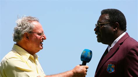 West Indian Commentator Tony Cozier Dies Aged 75 Cricket News Sky Sports