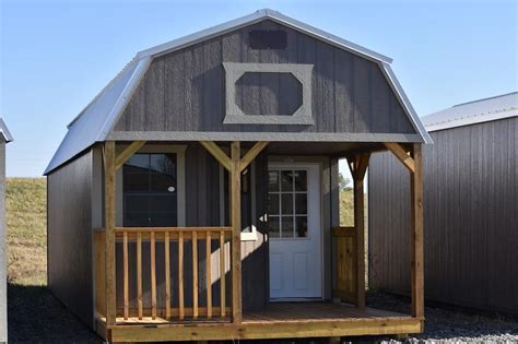 We can add more headroom to lofts, add hurricane protection, add dormers and transom windows, and much, much more! Urethane Lofted Barn Cabin | Derksen Portable Buildings