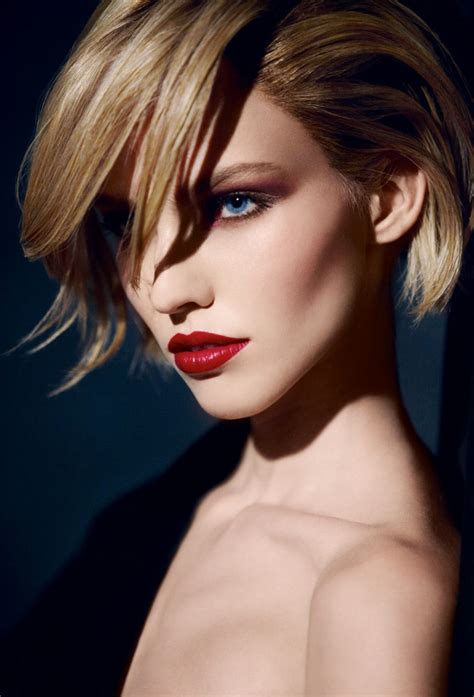 Sasha Luss Is Red Hot For Dior Cosmetics Fall 2014