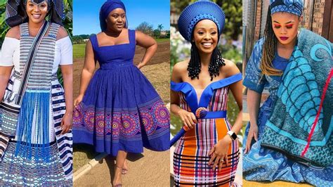 Seshoeshoe Dresses For Makoti Lesotho Best Elegant Cute African Traditional Dresses