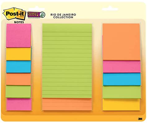 Post It Super Sticky Notes Assorted Sizes 13 Pads 2x The Sticking