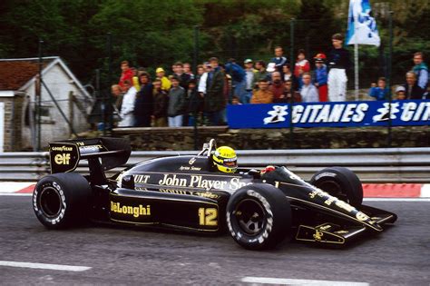 Ayrton Senna Lotus Renault 98t 1986 Belgian Gp Spa Francorchamps