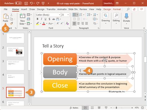 How To Copy And Paste In Powerpoint Customguide
