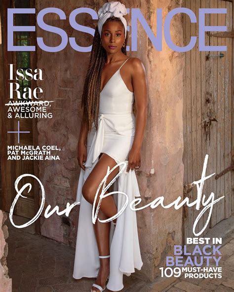 Insecure Star Issa Rae Covers Essences April Issue