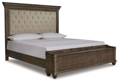 Johnelle Queen Upholstered Panel Bed With Storage B B At Ashley Homestore