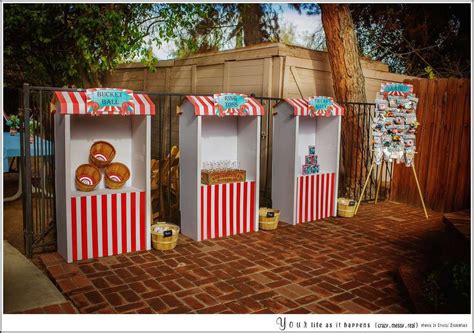 For this french country party decoration, use a wooden crate as your charming foundation. Country Fair Birthday Party Ideas | Country fair, County ...
