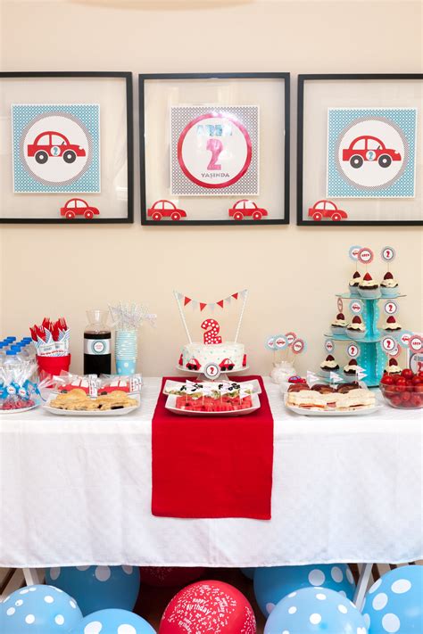Cars Themed 2nd Birthday Party for Aren - Project Nursery