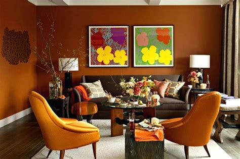 From summer squash to orange sky, pick a paint from one of these top designers and prepare to be dazzled. Youngmenheaven: Decor Grey And Burnt Orange Living Room