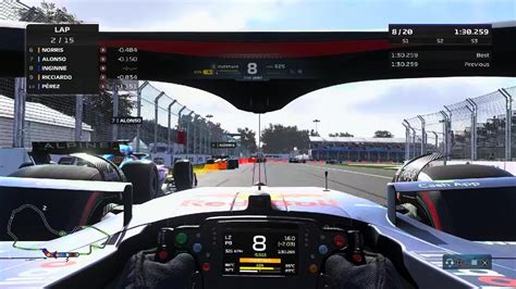 F Gp Australia No Assists Cockpit View Race Laps Youtube