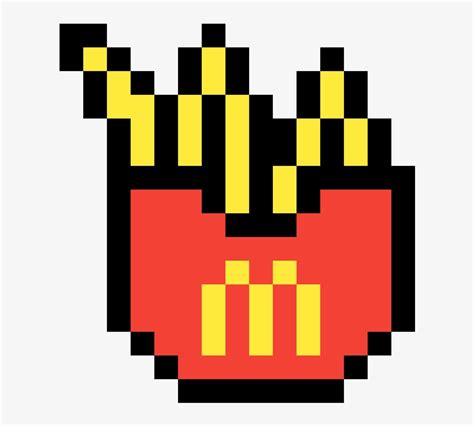 Pixel Art Logo Mcdo
