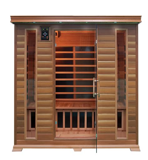 Red Cedar Wood Infrared Sauna Cabin For 4 People With Best Price China Far Infrared Sauna And