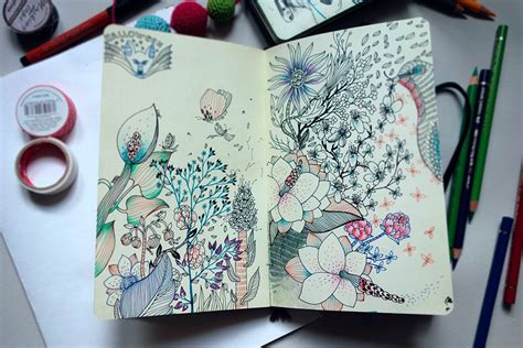 Some Sketches And Collages From My Sketchbooks Art