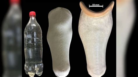 Plastic Bottles Turned Into Cheap Prosthetics Bbc News