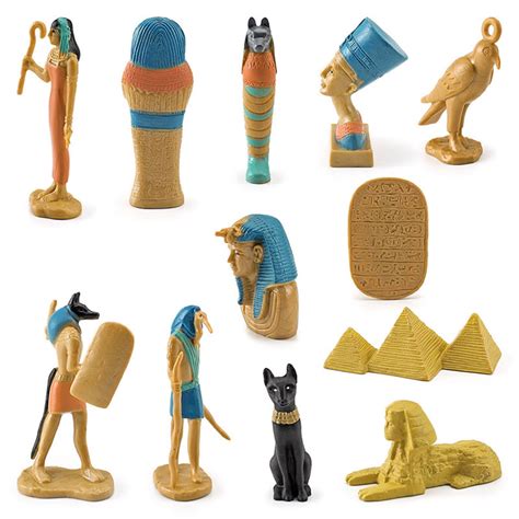 Buy Morima 12pcs Ancient Egyptian Civilization Model Toys High