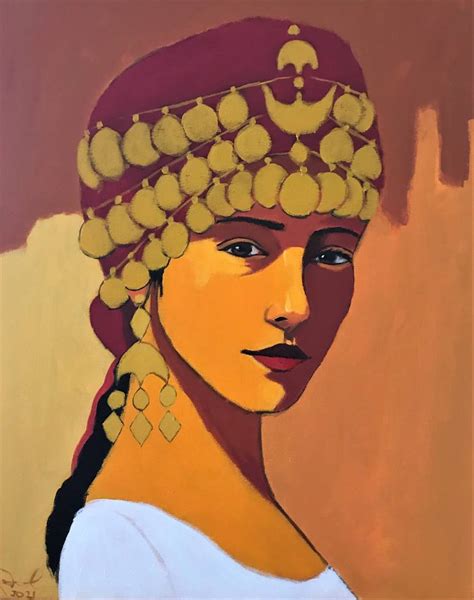 Assyrian Girl Painting By Paul Batou Saatchi Art