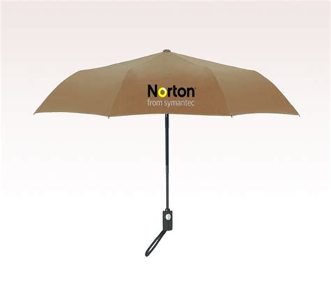 Customized 43 Inch Auto Khaki Umbrella Personalized Khaki Umbrellas