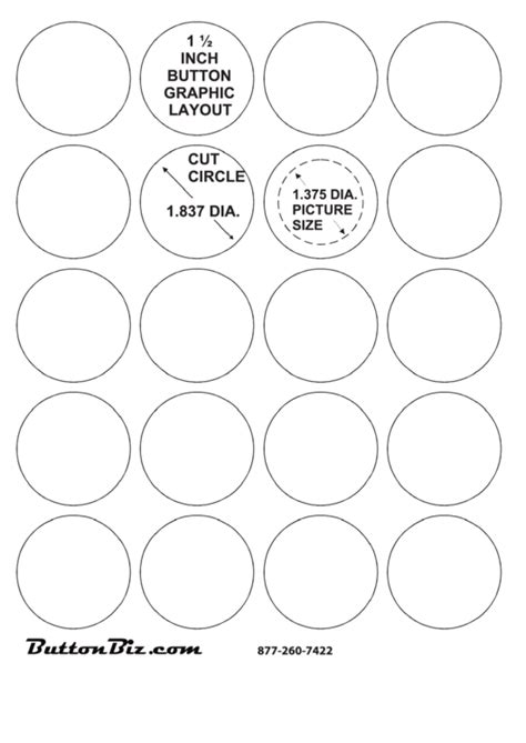 1 12 Circle Template Printable Pdf Download