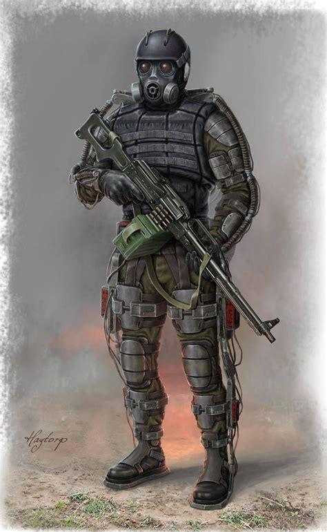 Exoskeleton For Stalker By Hagtorp762 Stalker Apocalypse Character