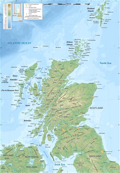 √ Manhood Stones Scotland Map