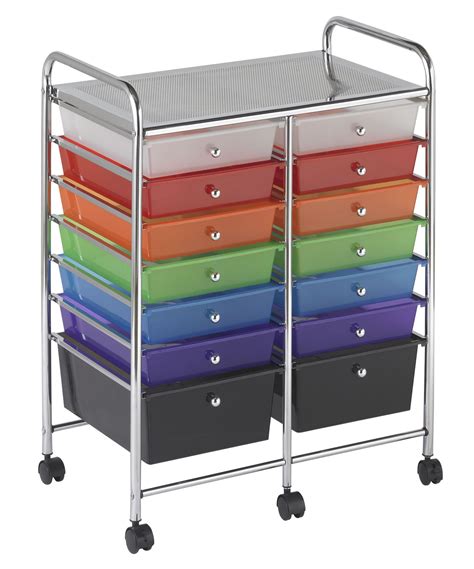 Art Supply Idea Mobile Organization Storage Drawers Organization Cart