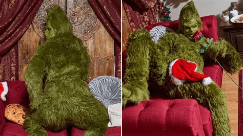 The Grinch Gets Sexy In Nude Christmas Photoshoot Janglerspuzzles