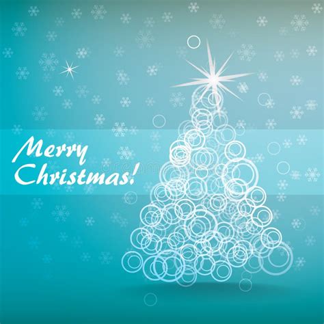 Merry Christmas Card Stock Illustration Illustration Of Background