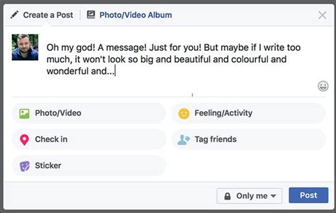 Then my new business coach tipped me off to a workaround that really has me moving and grooving on facebook. How to Create Facebook Statuses with Colorful Backgrounds or Large Stickers