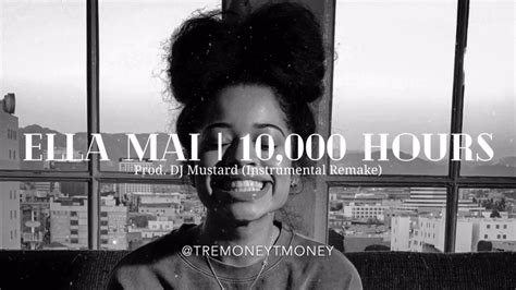 Ella Mai 10000 Hours Instrumental Reprod Tremoneytmoney Youtube
