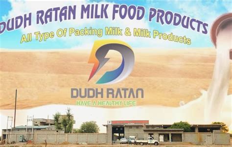 A Large Sign Advertising Various Milk Products In Front Of A Building