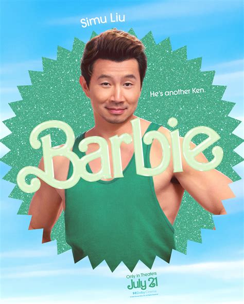 Barbie 2023 Poster Simu Liu Barbie 2023 Photo 44883458