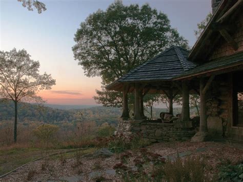 Rustic Stone Cabin With Sweeping Sunset View Hgtv