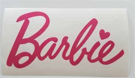 Barbie Signature And Mattel Vinyl Calcomanías Calcomanías De Etsy