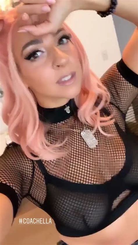 Gabbie Hanna See Through Sexy Pics Video TheFappening