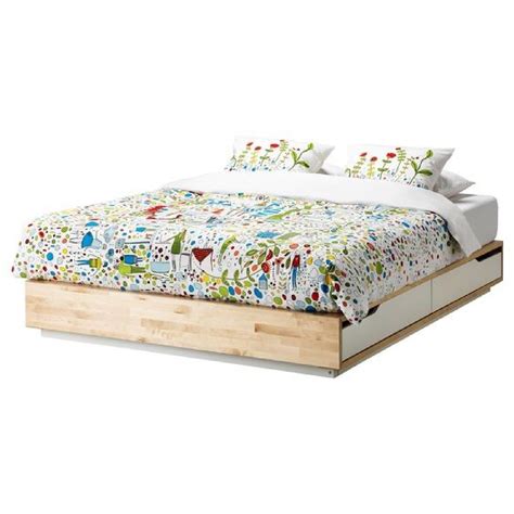 Ikea Mandal Queen Size Storage Bed Aptdeco