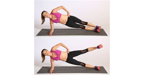 Side Plank Leg Lift Tone Your Entire Body With This 1 Move Popsugar Fitness