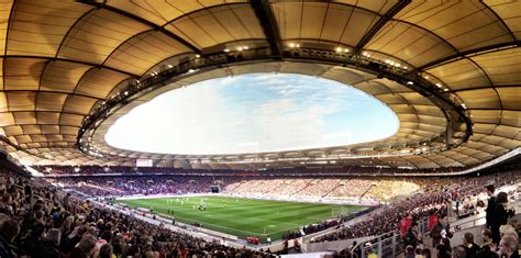 It relates its history and tells its stories, bringing both. @Stuttgart Mercedes-Benz Arena #9ine | Bundesliga Arenen ...