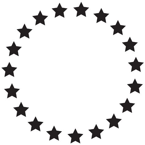 Star Circle Png Free Logo Image