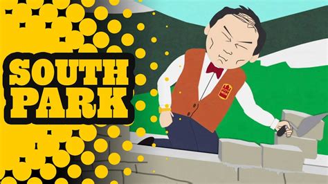 City Wok Guy Builds A Great Wall South Park Youtube