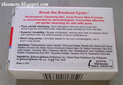 ~on Beauty Stuff And What Elses~ Neutrogena Acne Prone Facial